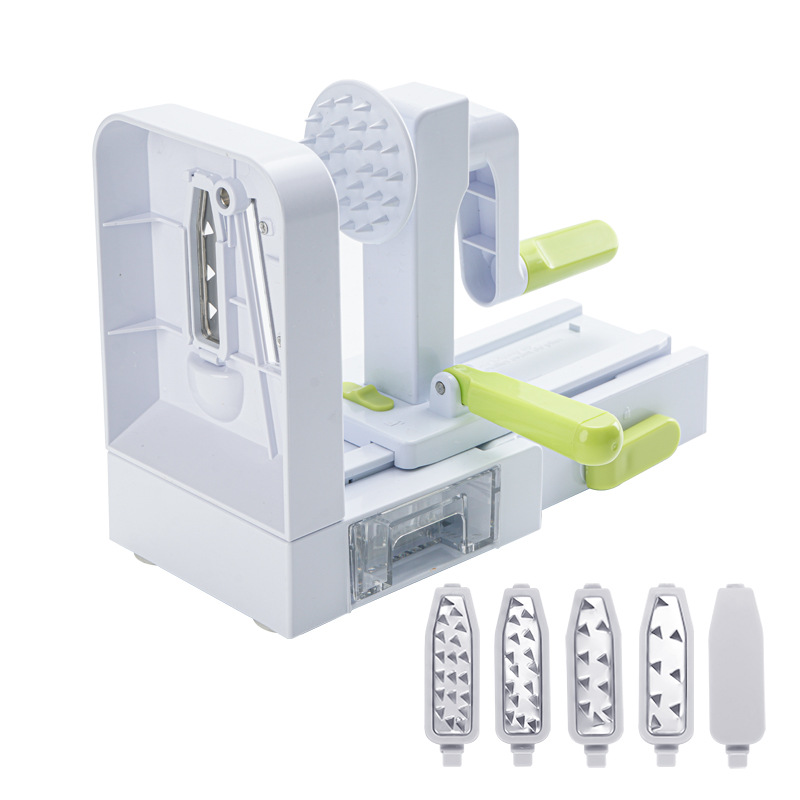 Vegetable Spiralizer Slicer Foldable Veggie Pasta & Cheese Grater