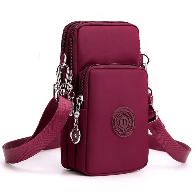 Nimbus Women Nylon Crossbody Phone Bag Travel Purse