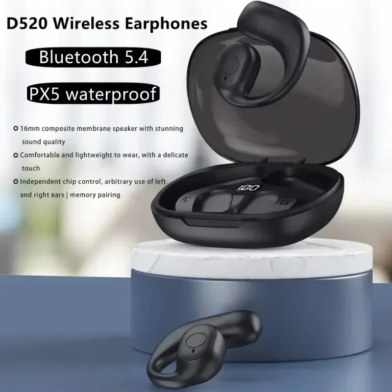 Wireless Bluetooth Headset with Noise Cancelling Mic