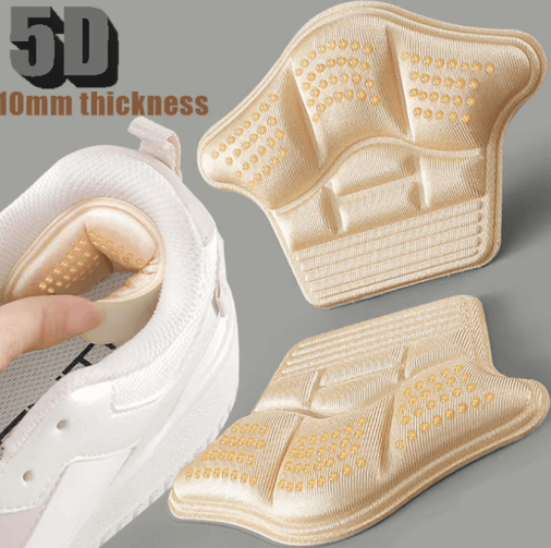 4-Piece Heel Protector Stickers – Anti-Wear Cushion Inserts for Better Fit