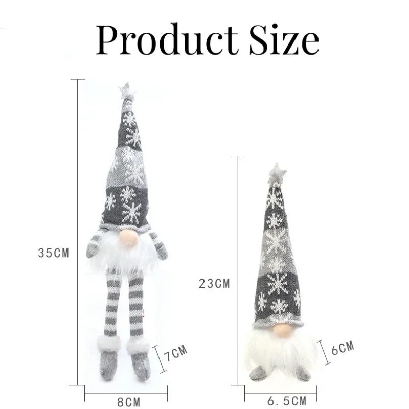 Christmas Gnome LED Night Light Doll