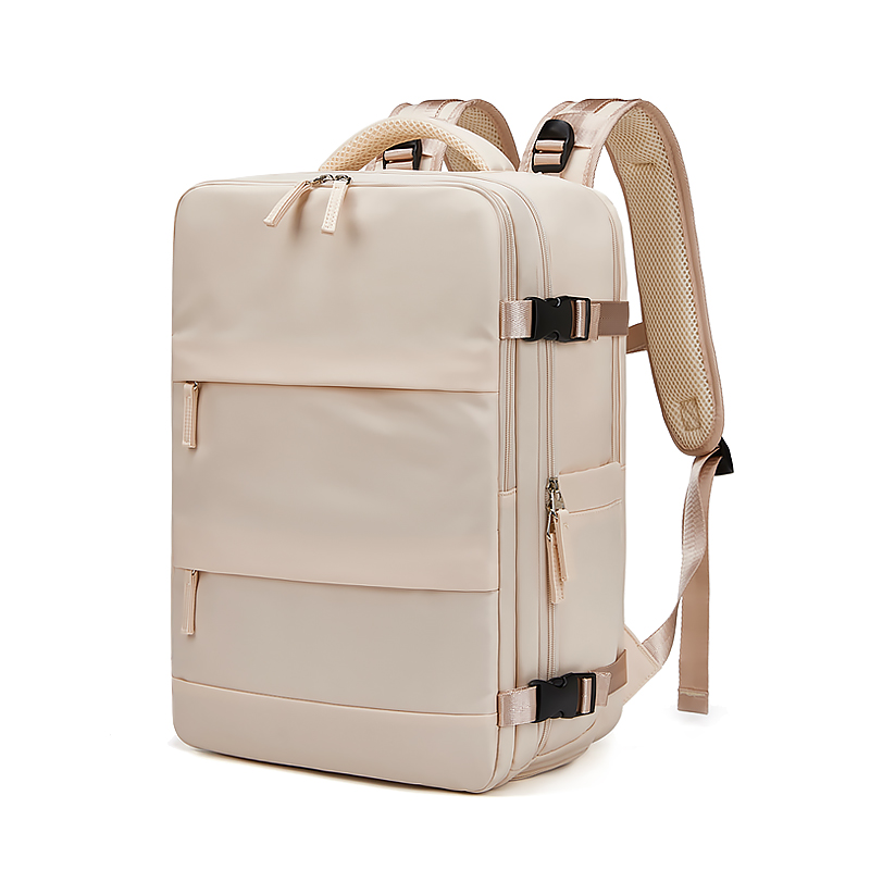 Waterproof Business Laptop Backpack, Women Travel Backpack with Shoe Bag