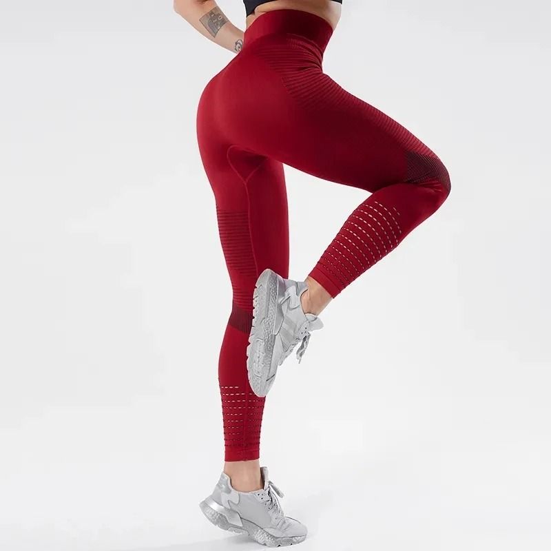 Women High Waist Seamless Fitness Leggings