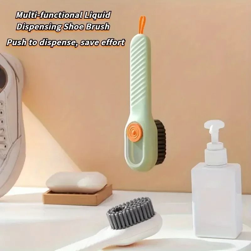Multi Function Shoe Cleaning Brush Soft Bristle Hand Pressure Spot Scrub Brush