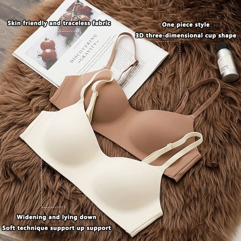 Seamless Breathable Thin Gather Comfort Bra