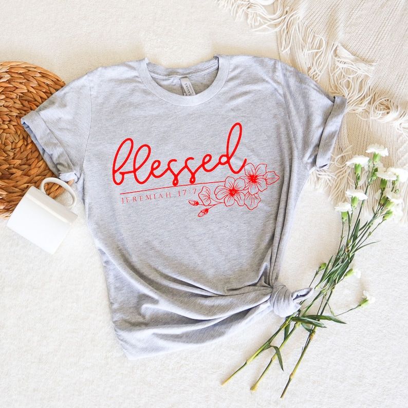 Blessed Shirt, Christian Womens Shirt, Blessed, Easter Day, Christian Shirt,