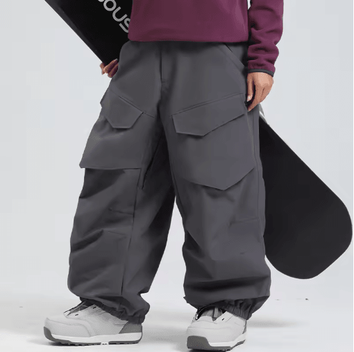 GSOU SNOW Ski Overalls Waterproof Thermal Snowboard Pants for Men & Women