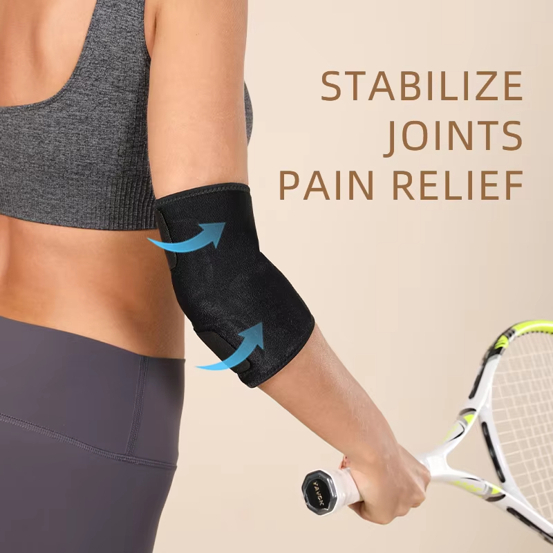 Elbow Support Sleeve for Tennis Elbow, Fitness Compression Brace, Tendonitis Treatment and Golf Pain Reduction