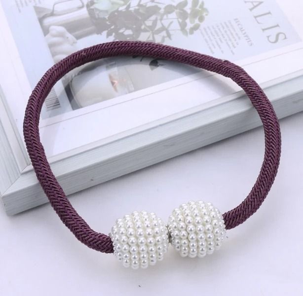 Magnetic Pearl Curtain Clip Tie Back