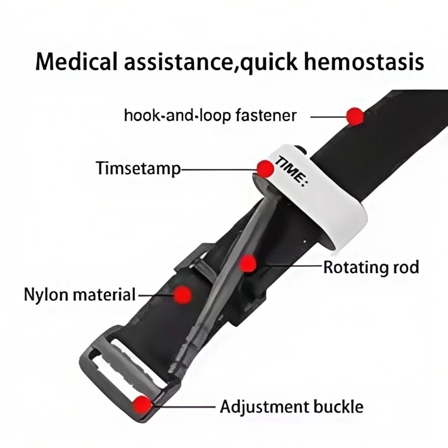 Tactical Tourniquet Single Hand Emergency First Aid Strap