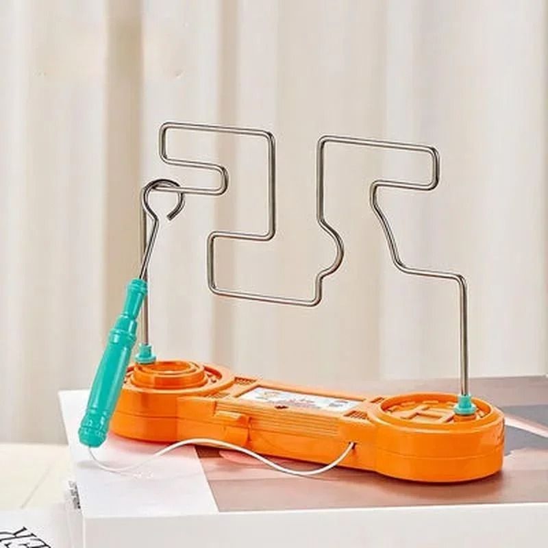Kids Collision Electric Shock Toy Education Electric Touch Maze Game Party Funny Science Experiment Toy