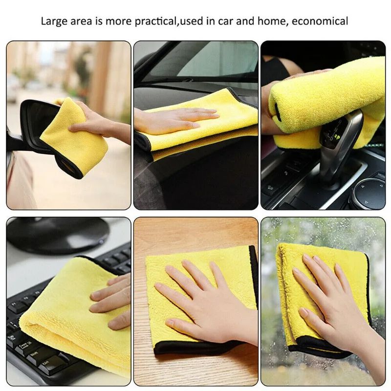Microfiber Car Cleaning Towel Set