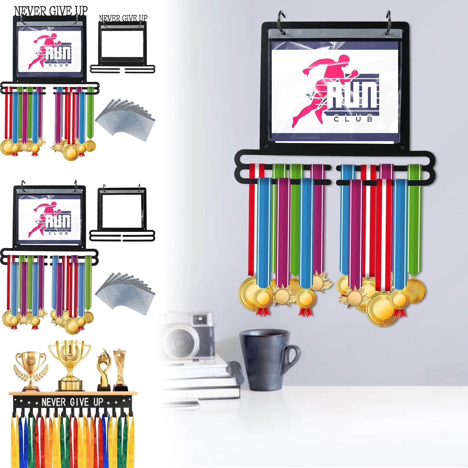 Industrial Grade Athletic Achievement Display and Organization System