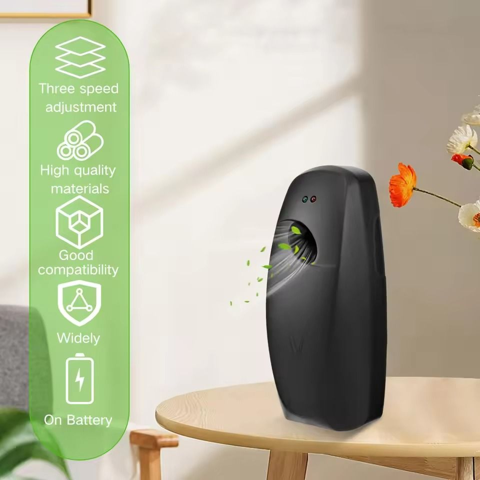Wall-Mounted Automatic Air Freshener Spray Dispensers Set of 2 – 300ml Adjustable Liquid Fragrance Dispensers