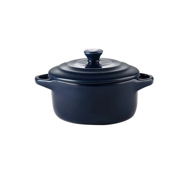 Artisan Glazed Infusion Ramekin with Integrated Lid
