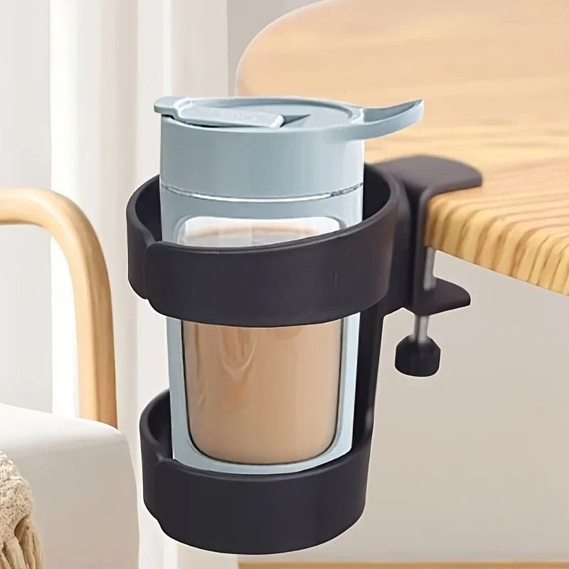 Space Saving Under Table Cup Holder