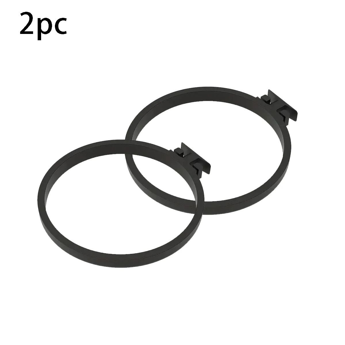 Acoustic Panel Rings No Drill Soundproof Mount for Foam Boards Set of 2