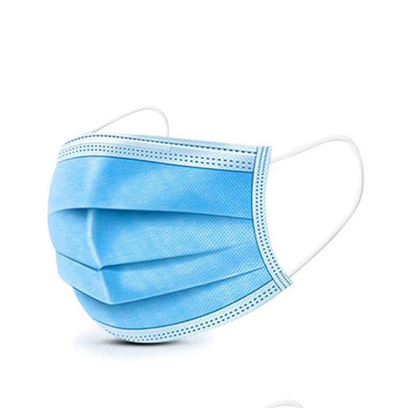 Disposable Black Face Masks Anti-Dust Protective Mouth Mask, Melt-Blown Cloth, Earloops