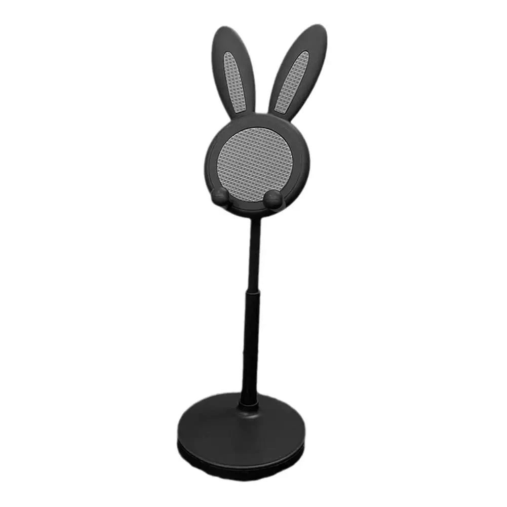 Cute Pink Rabbit Desktop Phone Holder