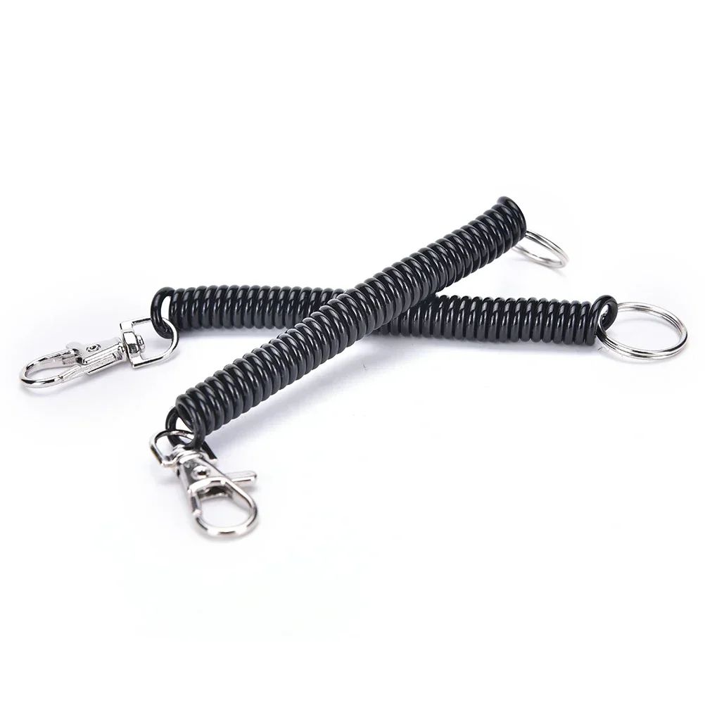 Retractable Coil Keychain Set