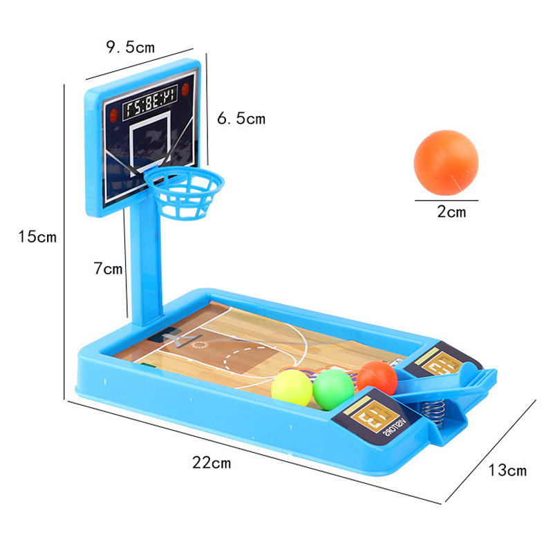 Tabletop Basketball Game Mini Basketball Desk Toy for Kids and Adults