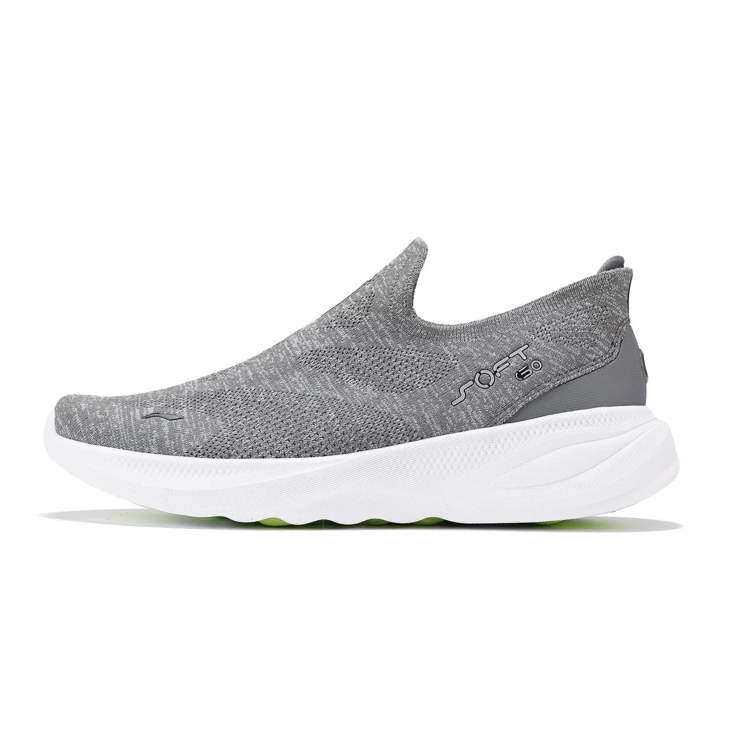 Li-Ning Mens SOFT GO 2 KNIT Slip-On Walking Shoes