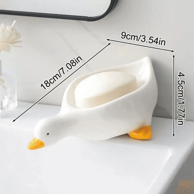 Duck Draining Soap Tray