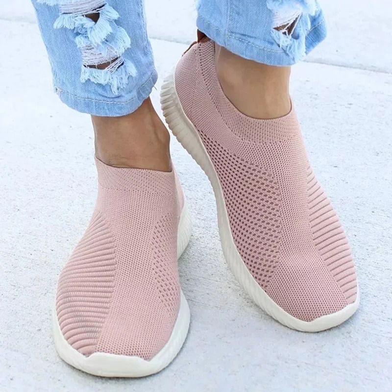 Women Slip On Sneakers Casual Lightweight Walking Shoes