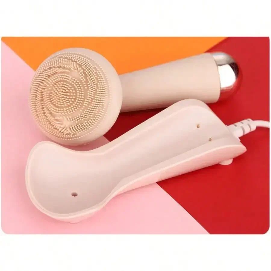 RadiancePulse Electric Facial Cleansing Brush – Waterproof Silicone Face Scrubber & Sonic Skin Massager