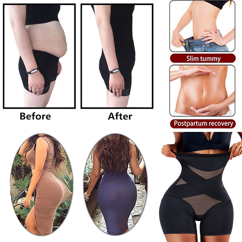 High Waist Trainer Panties, Women Body Slimming Shapewear, Belly Control Girdle