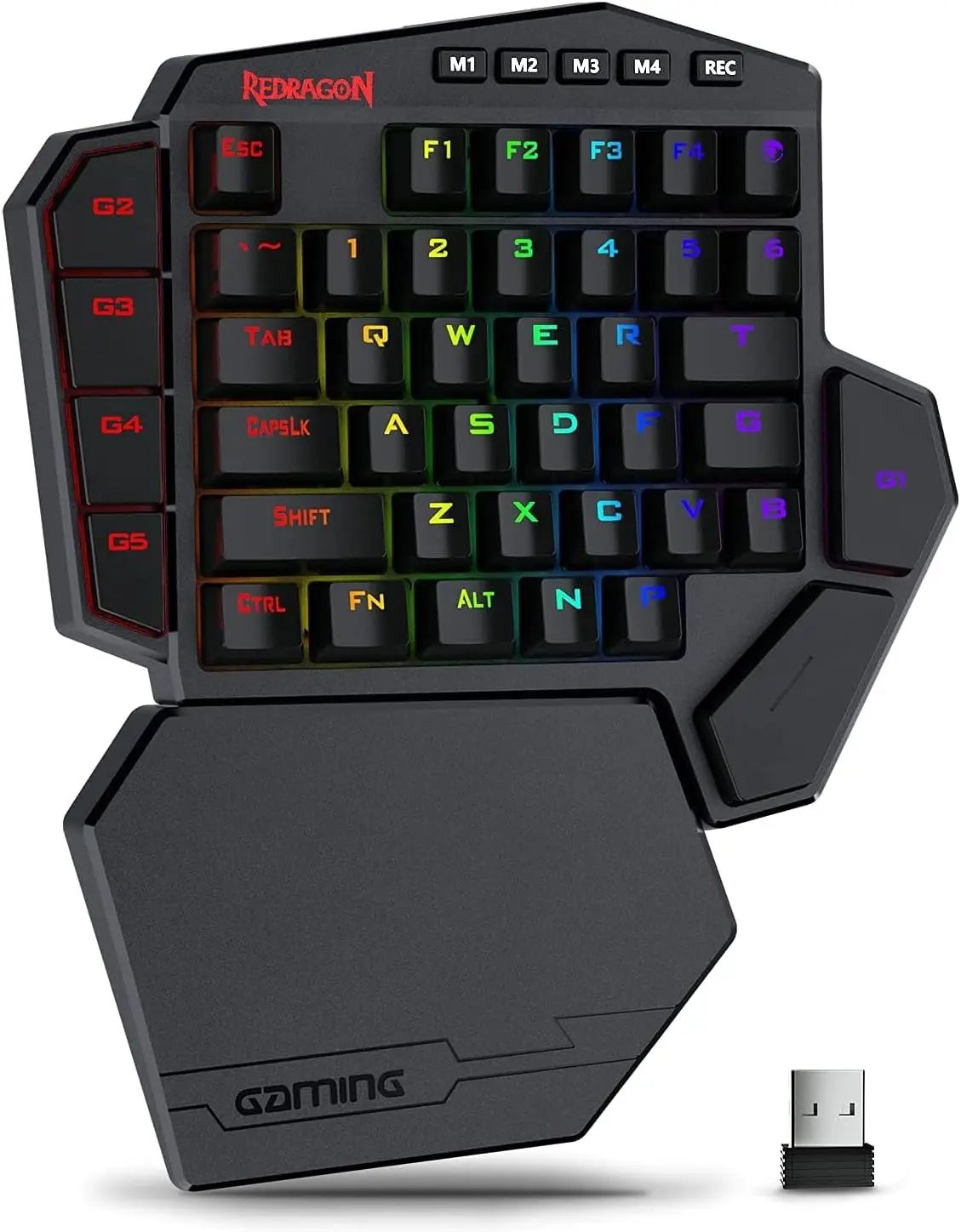 Redragon K585 Pro Wireless One Handed Mechanical Gaming Keyboard with RGB