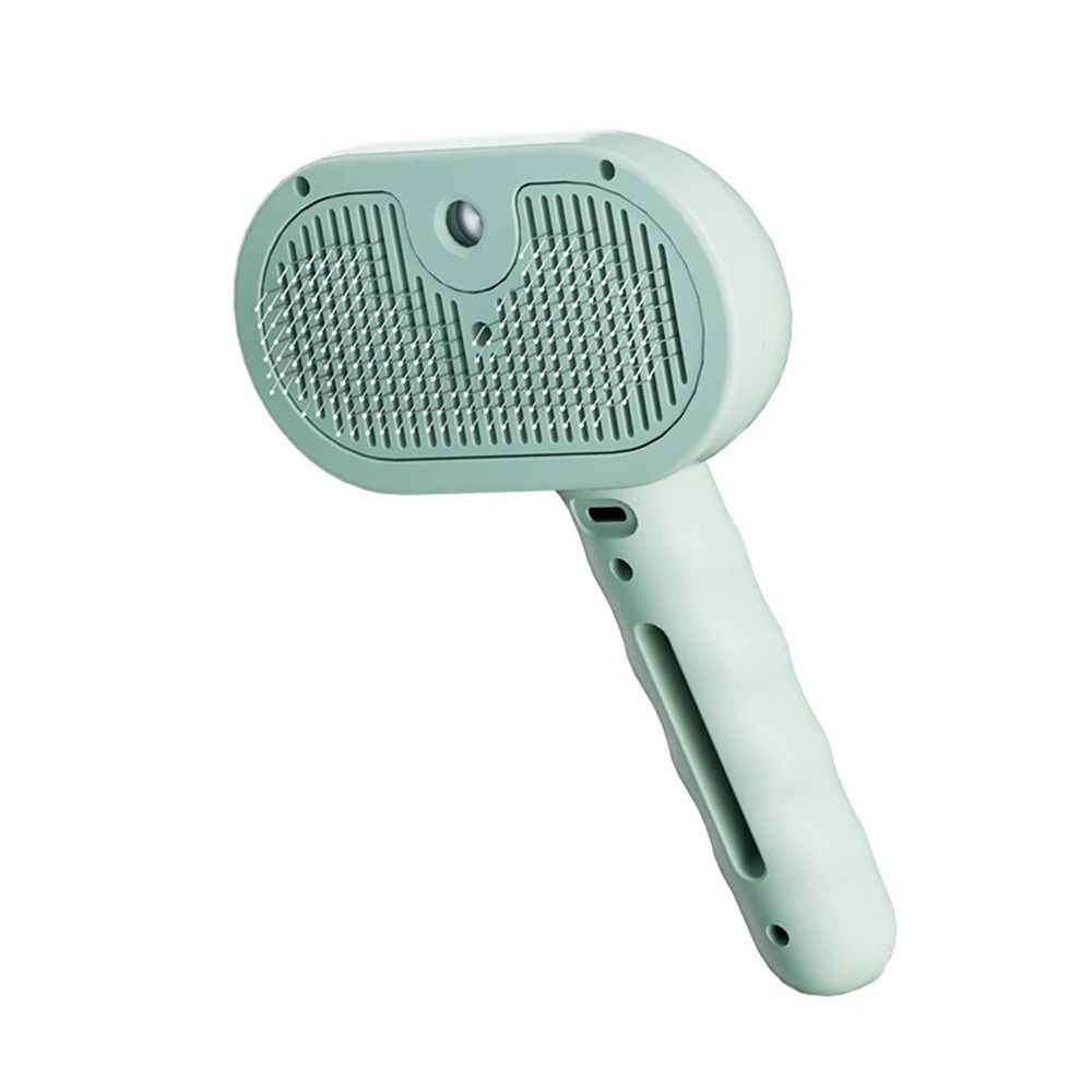 Steam Spray Dog Grooming Brush Deshedding And Detangling Pet Brush