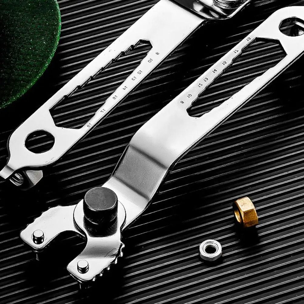 12 in 1 Angle Grinder Wrench Multifunction Adjustable Tool for Grinder and Household Repairs