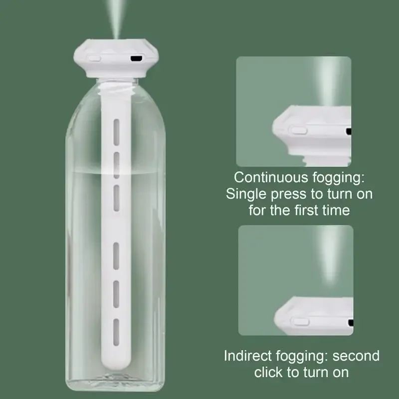 QuietMist Portable USB Humidifier & Aromatherapy Diffuser - Cool Mist Travel Humidifier for Home, Office & On-the-Go Com