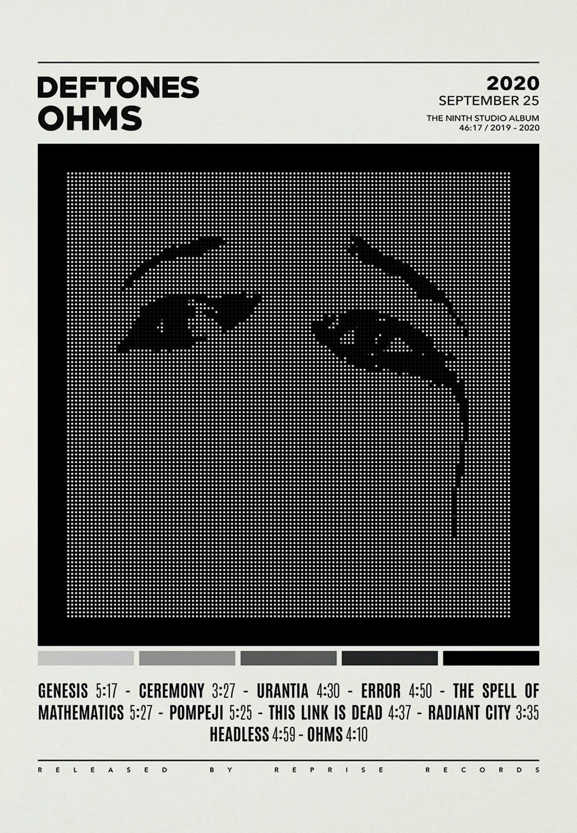 Deftones Album Cover Canvas Wall Art – Around the Fur Music Band Poster Print