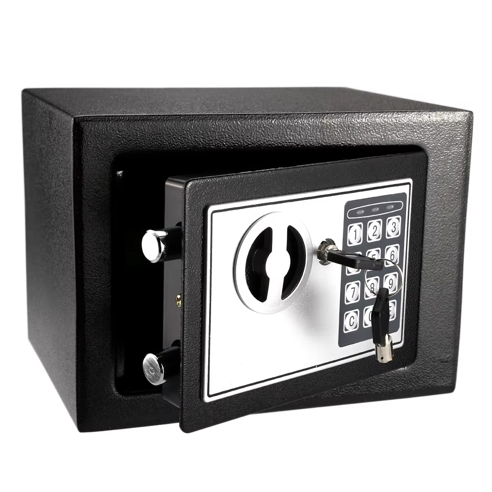 Compact Digital Keypad Safe Box Secure Your Home & Office