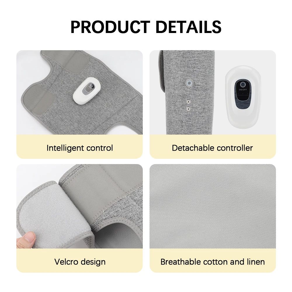 Wireless 360° Air Pressure Calf & Leg Massager with 3 Modes
