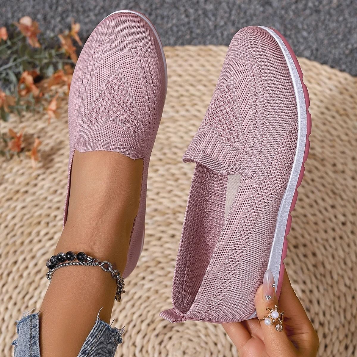 Womens Casual Summer Shoes Breathable Lightweight Non-Slip Walking Sneakers