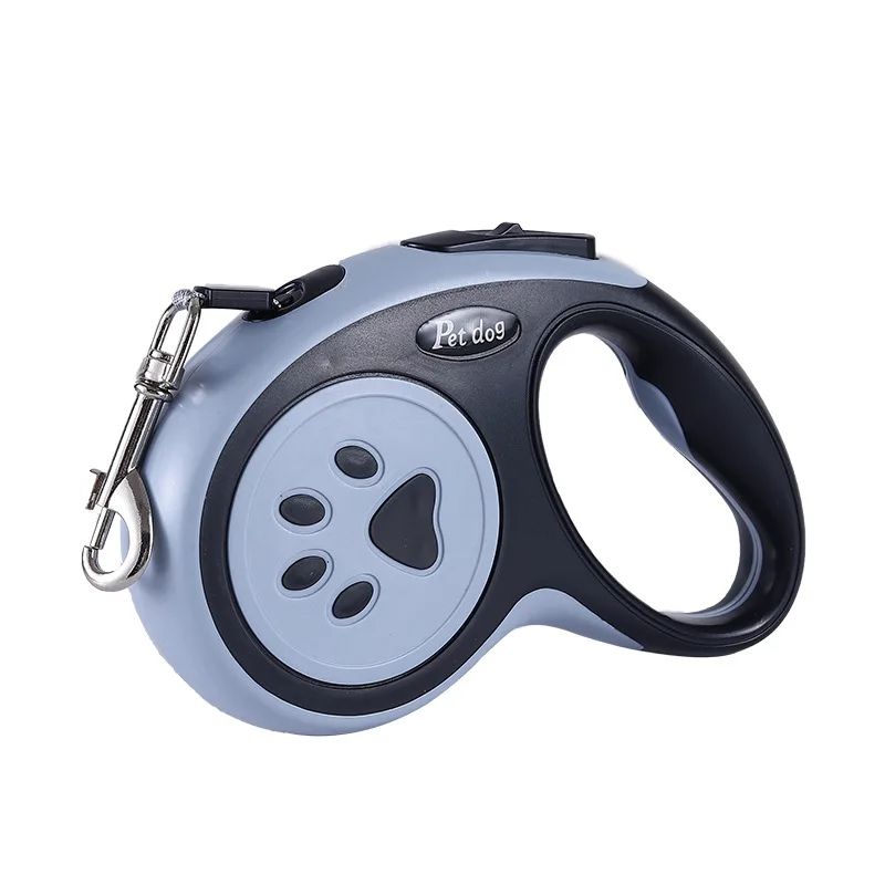 Durable Nylon Dog Leash Retractable & Extending Cat Lead, Automatic Puppy Walking Running Traction Roulette