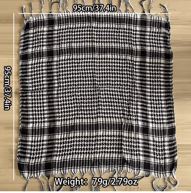 Lightweight Tactical Shemagh Scarf for Outdoor and Everyday Wear