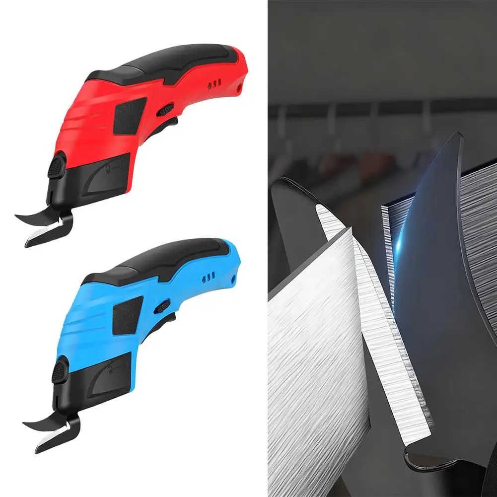 SwiftCut Cordless Electric Fabric Scissors - Rechargeable Tailor Cutting Tool for Sewing