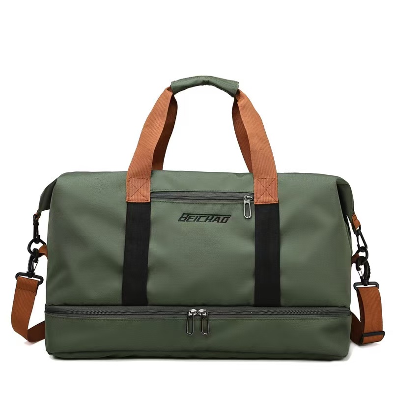 Large Capacity Travel Gym Bag Carry On Weekender Duffel with Shoulder Strap