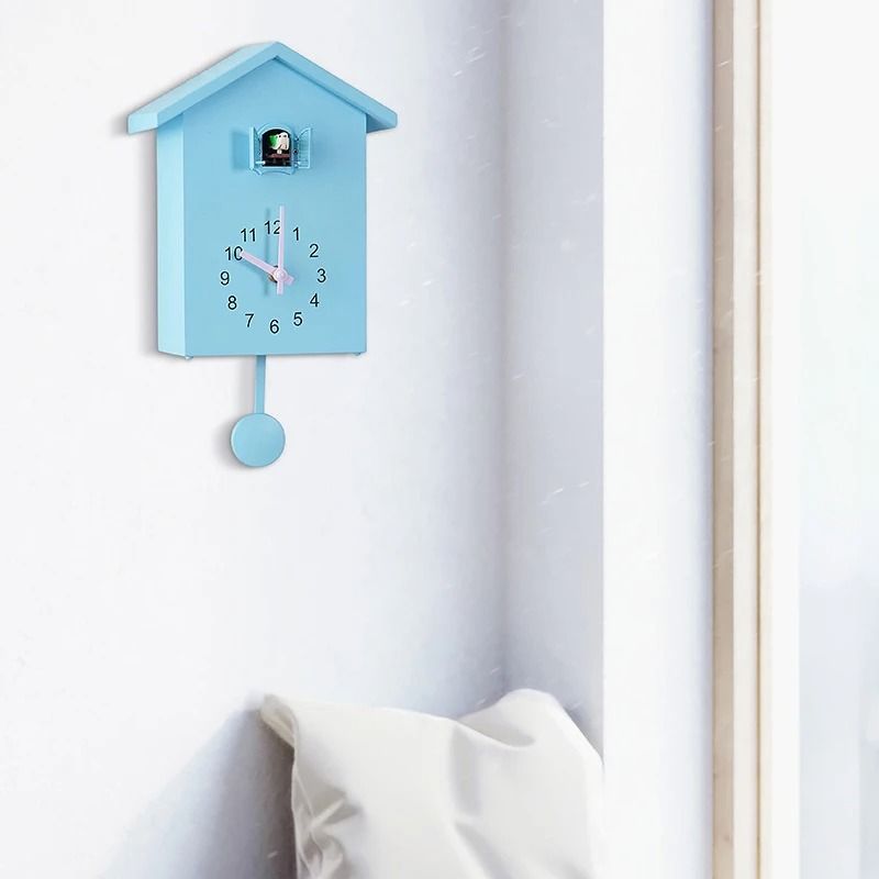 Modern Cuckoo Quartz Wall Clock