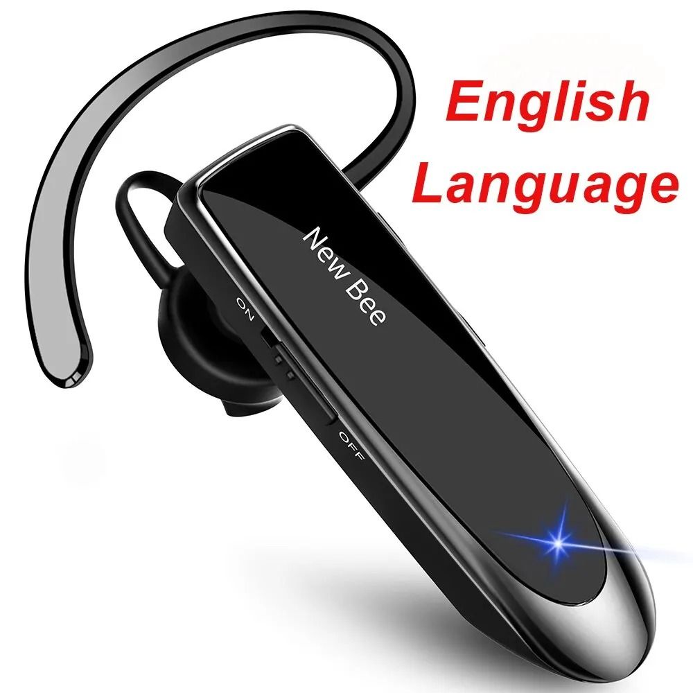 Wireless Bluetooth Earphone with Long Battery Life and Noise Cancelling Mic