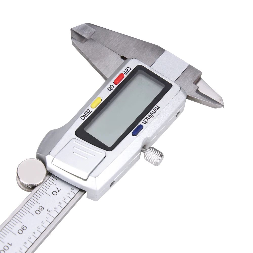 150mm Stainless Steel Digital Caliper – Precision Vernier Measuring Tool with LCD Display
