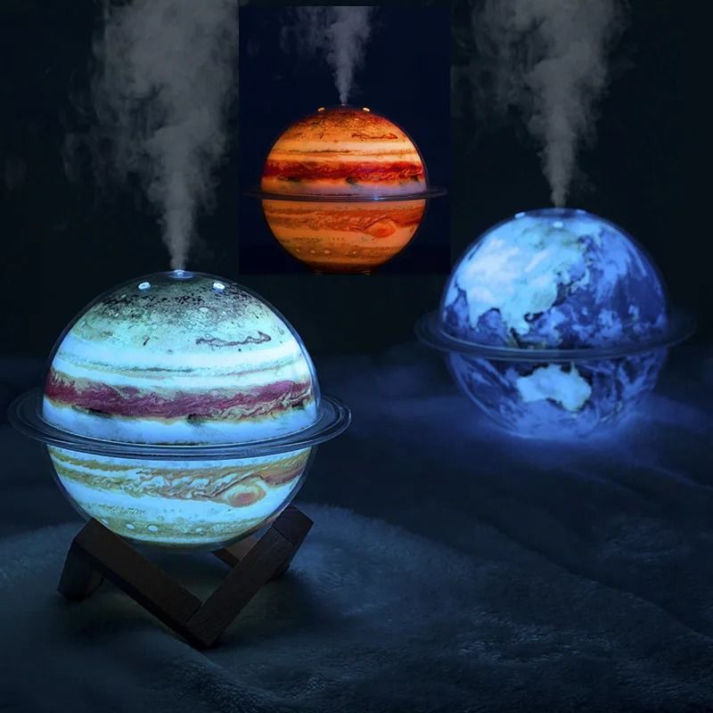 Galaxy Humidifier Colorful Lights USB Large Mist Night Light Humidifier