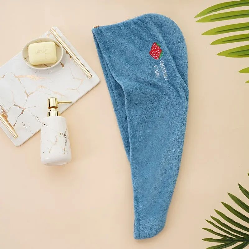 Quick Dry Microfiber Hair Towel Anti Frizz Hair Drying Wrap for Shower, Travel and Beach