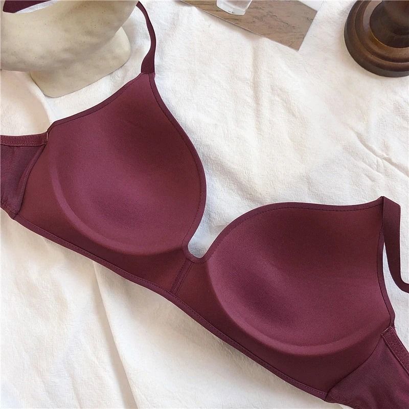 Ultra-Thin Sexy Ice Silk Wireless Bra