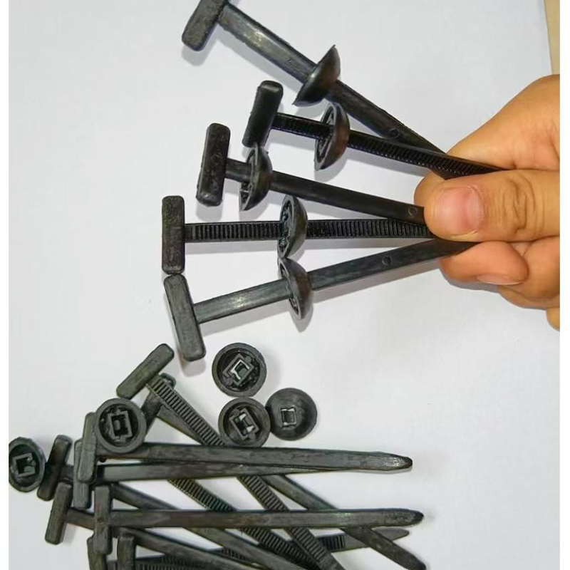 Universal Nylon Cable Tie Buckle, Auto Fastener Screw Replacement Clip, Secure Car Fender, Trunk, Engine Guard