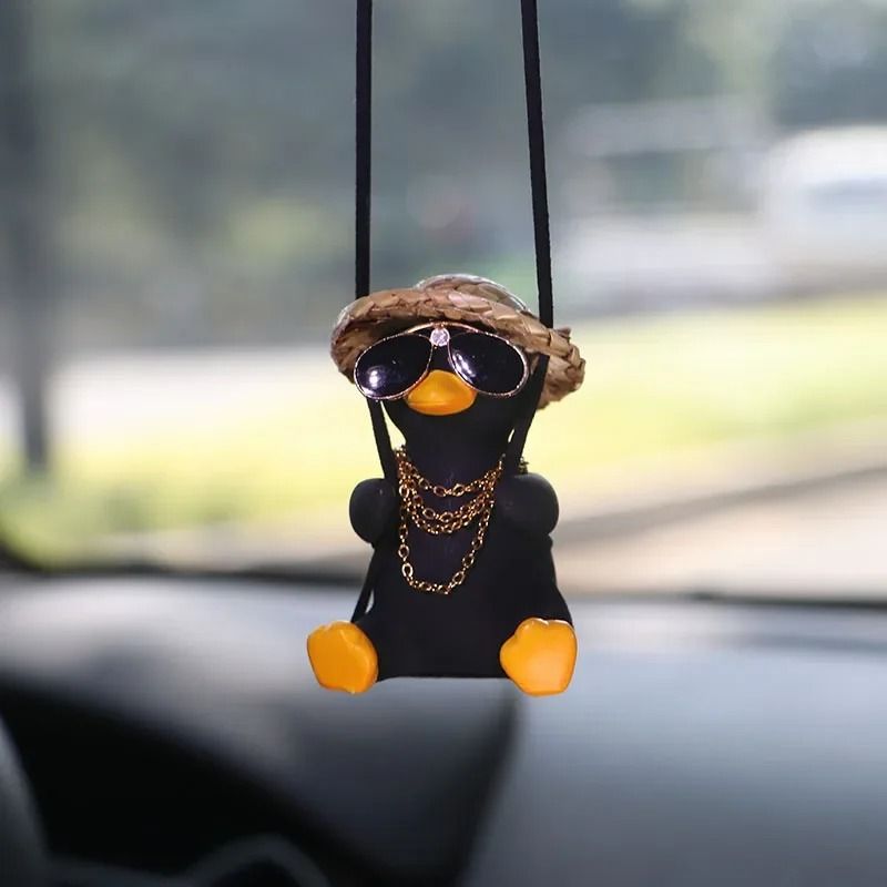 Cool Swinging Duck Interior Car Charm